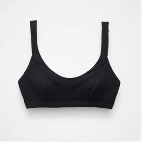 NWT Women's PRANA Sugar Shore Bikini Top Black | Size Medium - Picture 2 of 11